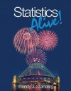 Statistics Alive! - Wendy J. Steinberg