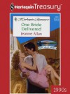 One Bride Delivered (Harlequin Romance) - Jeanne Allan