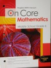 Houghton Mifflin Harcourt On Core Mathematics: Student Worktext Grade 6 2012 - Holt McDougal