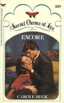 Encore (Second Chance at Love, No. 219 - Carole Buck