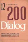 Dialog, nr 12 / grudzień 1972 - Ernest Bryll, Józef Hen, Krzysztof Zanussi, Saul Levitt, Redakcja miesięcznika Dialog