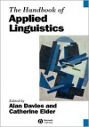 The Handbook of Applied Linguistics - Glyn Davies, Alan Davies