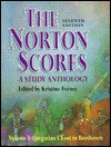 The Norton Scores: A Study Anthology : Gregorian Chant to Beethoven (Norton Scores - A Study Anthology Vol. I) - Kristine Forney