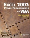 Excel 2003 Power Programming with VBA - John Walkenbach