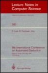 9th International Conference on Automated Deduction - Ewing Lusk