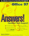 Office 97 Answers!: Certified Tech Support - Martin S. Matthews, Carole Boggs Matthews