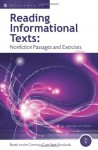 Reading Informational Texts, Book I: Nonfiction Passages and Exercises Based on the Common Core State Standards (Student Edition) - Magedah Shabo, Elizabeth Osborne