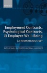 Employment Contracts, Psychological Contracts, and employee well-being: An International Study - David E. Guest, Kerstin Isaksson, Hans De Witte