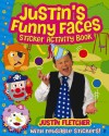 Justin's Funny Faces Sticker Activity Book - Justin Fletcher