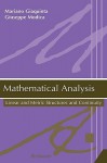 Mathematical Analysis: Functions of One Variable - Mariano Giaquinta, Giuseppe Modica