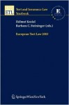 European Tort Law 2003 - Helmut Koziol