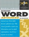 Microsoft Word 2001/X Advanced For Mac Intosh - Maria Langer