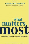 What Matters Most: How We Got the Point but Missed the Person - Leonard Sweet
