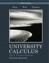 University Calculus, Early Transcendentals, Single Variable [With Access Code] - Joel R. Hass, Sue Brelade, George B. Thomas Jr.