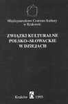 związki kulturalne polsko - słowackie w dziejach nr 6 - Jerzy Wyrozumski