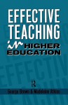 Effective Teaching in Higher Education - George Brown