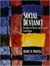 Social Deviance: Readings in Theory and Research - Henry N. Pontell, Pontell, Henry Pontell, Henry