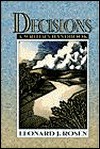 Decisions: A Writer's Handbook - Leonard J. Rosen