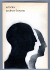 Articles: Poems, 1960 1967 - Andrew Hoyem