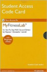 New Myfitnesslab(tm) with Pearson Etext -- Standalone Access Card -- For Get Fit, Stay Well! - Janet Hopson, Rebecca J. Donatelle, Tanya Littrell