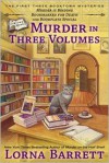 Murder in Three Volumes - Lorna Barrett