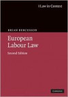 European Labour Law - Brian Bercusson