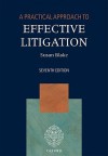 A Practical Approach to Effective Litigation - Susan Blake