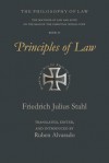 Principles of Law - Friedrich Julius Stahl