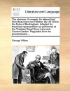 The chances. A comedy. As atlered [sic] from Beaumont and Fletcher. By His Grace the Duke of Buckingham. Adapted for theatrical representation as performed at the Theatres-Royal Drury-Lane and Covent-Garden. Regulated from the prompt-books, ... - George Villiers