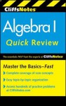 Cliffsnotes Algebra I Quick Review, 2nd Edition - Jerry Bobrow