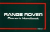 Range Rover Owner Hndbk 1986+ - Brooklands Books Ltd