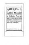 America & Alfred Stieglitz - A collective Portrait - Waldo David Frank, Lewis Mumford, Dorothy Norman, Paul Rosenfeld, Harold Rugg