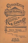 Catalogue of Keuffel and Esser 1913 Reprint - Ross Bolton