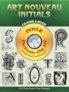 Art Nouveau Initials CD-ROM and Book - Dover Publications Inc.