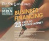 Business Financing: 25 Keys to Raising Money - Dileep Rao, Richard Cardozo