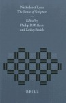 Nicholas Of Lyra: The Senses Of Scripture - Philip D.W. Krey