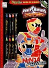 Power Rangers Ninja Storm Ninja Power Bright Idea Book to Color - Dalmatian Press