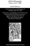 An International Annotated Bibliography of Strindberg Studies 1870-2005: Vol. 3, Autobiographies, Novels, Poetry, Letters, Historical Works, Natural History and Science, Linguistics, Painting and the Other Arts, Politics, Psychopathology, Biography, Misce - Michael Robinson