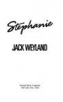 Stephanie - Jack Weyland