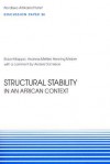 Structural Stability in an African Context - Robert Kappel, Henning Melber, Andreas Mehler