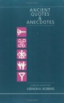 Ancient Quotes and Anecdotes - Vernon K. Robbins