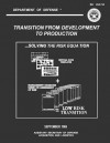 Transition from Development to Production: Solving the Risk Equation - U S Department of Defense