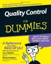 Quality Control for Dummies - Larry Webber, Michael Wallace
