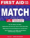 First Aid for the Match - Tao T. Le, Vikas Bhushan