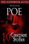 Edgar Allan Poe: 10 Creepiest Stories (Illustrated) (The Raven, The Black Cat, The Tell-Tale Heart, The Pit and the Pendulum, The Fall of the House of Usher) - Edgar Allan Poe, Magnolia Books