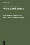 Werke Und Briefe: Briefe 1773-1775 - Friedrich Gottlieb Klopstock, Sabine Tauchert