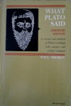 What Plato Said - Paul Shorey