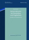 Satzstrukturen Im Deutschen Und Englischen: Typologie Und Textrealisierung - Klaus Fischer