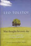 Wise Thoughts for Every Day - Leo Tolstoy, Peter Sekirin