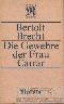 Die Gewehre der Frau Carrar - Bertolt Brecht